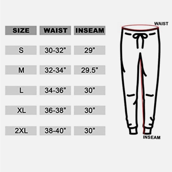 EUC Men’s Size Large (31” waist) Galaxy By Harvic Drawstring Joggers Dark Navy - Picture 10 of 10